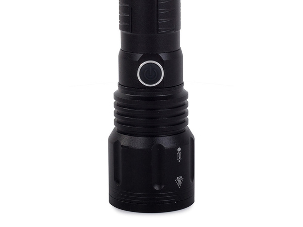 Taktična svetilka bailong z močnim zoomom cree xhp50