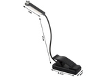 Book reading light usb night light with clip healthy for eyes 9 led