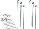 Tent piles anchor pigs steel 31cm 10pcs hook