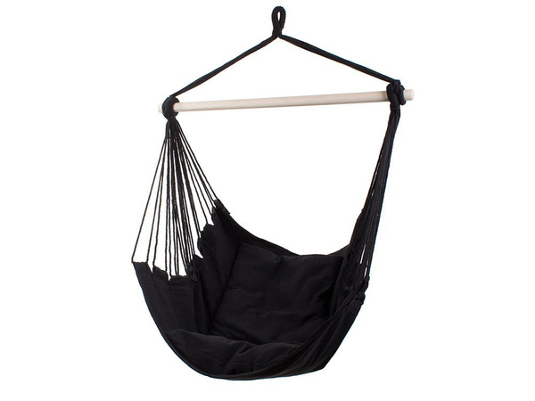 Brazilian hammock hanging chair 2 cushions