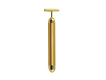 Barre d'or vibrant masseur facial