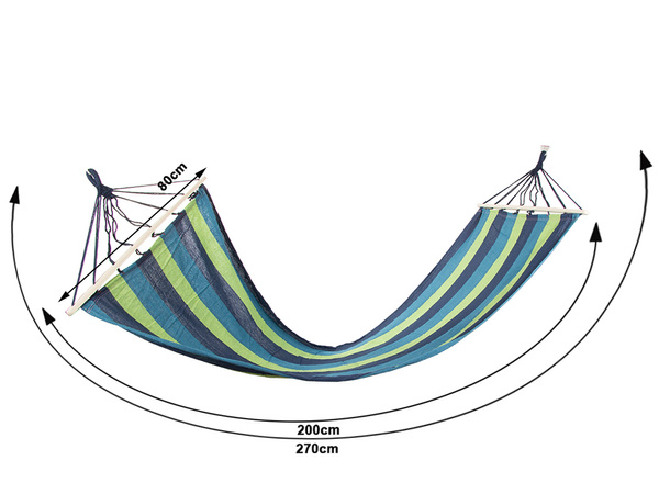 Garten hängematte verstärkt gestreift farbig holz schaukel 200 x 80