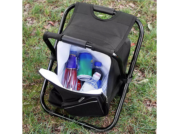 Scaun de pescuit cu rucsac pliabil sac 3in1