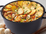 Lonec ponev s pokrovom 5,7l indukcijska aroma