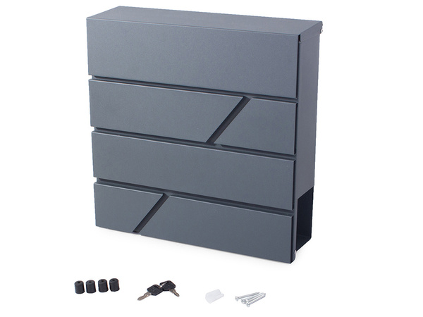 Mailbox for letters leaflets newspapers mail