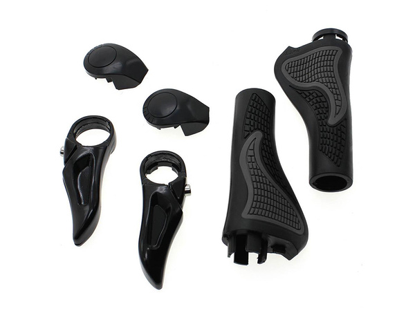 Bicycle horn grips rubber grips with horns