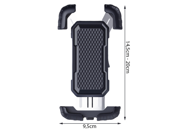 Support de téléphone antichoc pour guidon de vélo