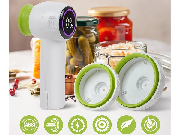 Lebensmittel-vakuumpumpe für vakuumbeutel gläser elektrisch + beutel