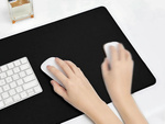 Gaming keyboard pad xxl 90x40 cm anti-slip schwarz