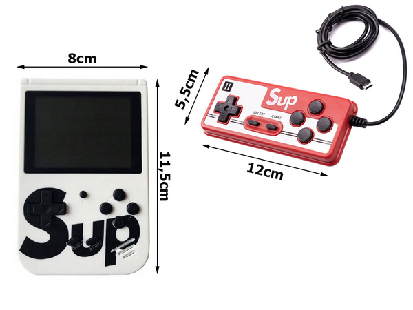 Retro mini prenosná konzola 400 hier 3.0 tv herný box hry diaľkové ovládanie podložka