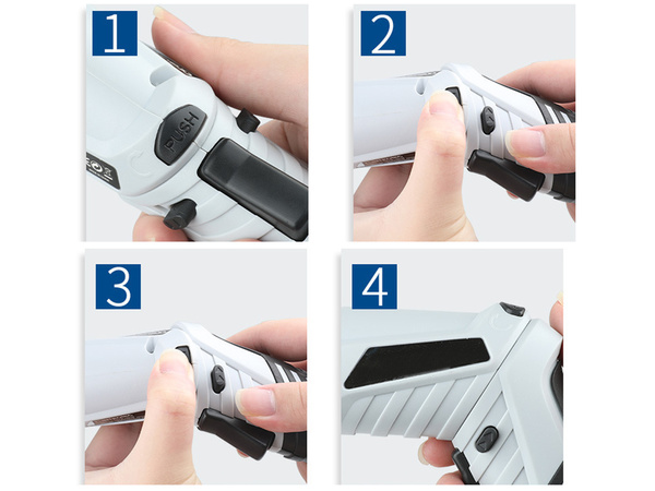 Cordless mini screwdriver set 45 pieces bits usb case