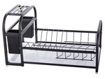 Support de séchage de vaisselle avec support de plateau loft