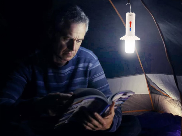 Lampe de voyage torche de camping powerbank led multifonctionnelle tente