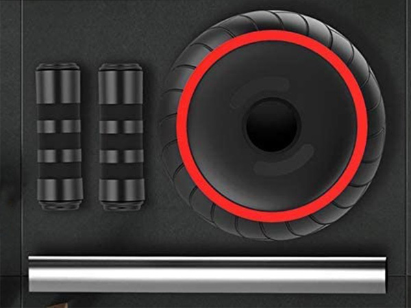 Muscle training roller wheel + mat