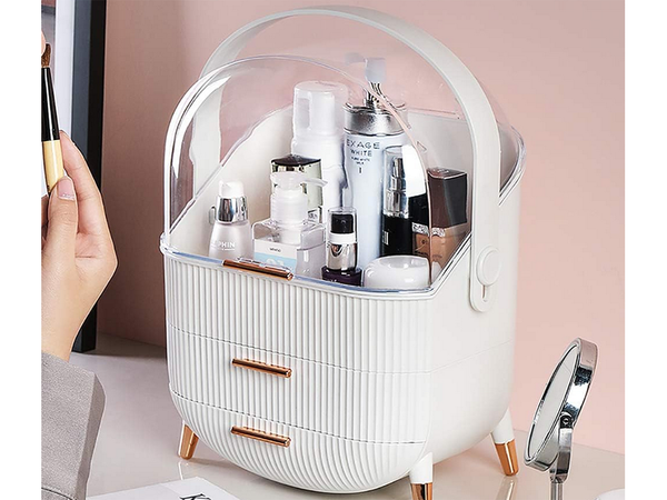 Kosmetik-organizer mit schubladen geräumig grosser griff elegant