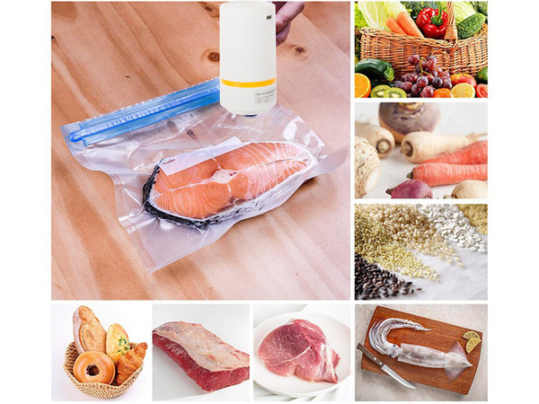 Pompe à vide pour sacs sous vide alimentaires