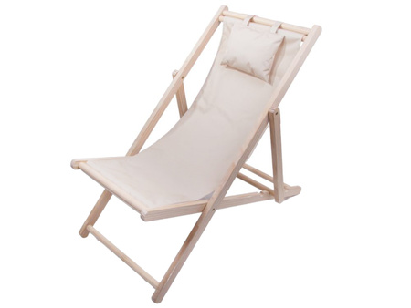 WOODEN SUN LOUNGER BEIGE (4)