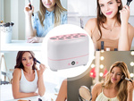 Electric paintbrush dryer for 12 paintbrushes timer