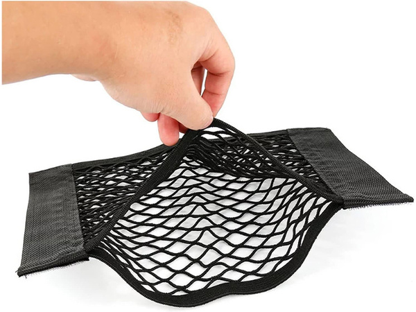 Handle organiser võrgukott velcro kinnitusega auto pagasiruumi jaoks 30x25