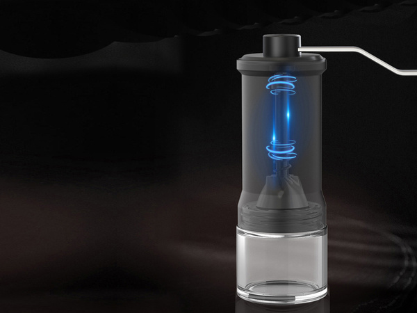 Kézi őrlő kávébabok őrléséhez diófélék gyógynövények só erős eszpresszó