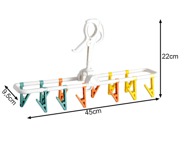 Uscător pentru șosete lenjerie de corp haine agățat 12 clothespins set