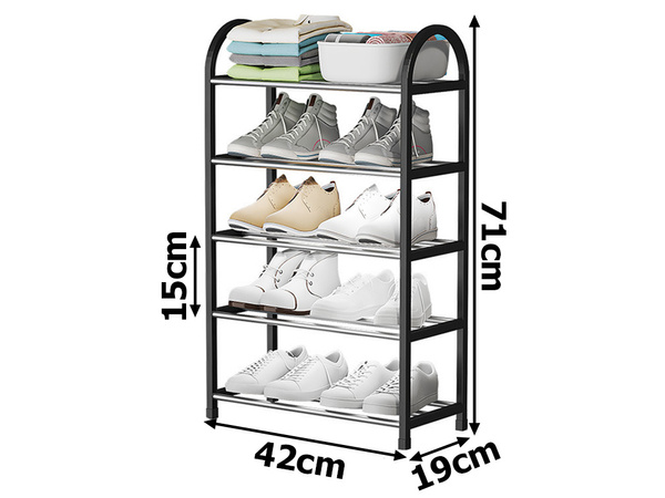 Shoe rack shoe organizer storeroom cabinet rack 5 levels large