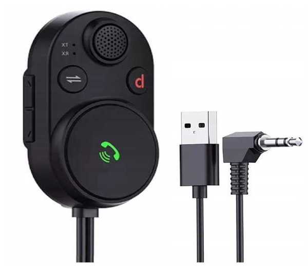 Bluetooth avtomobilski oddajnik adapter usb kabel aux bt5.3 bass boost