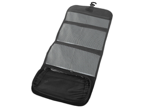 Vanity case pliable organiseur de salle de bain avec cintre