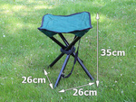 Tūristu makšķerēšanas krēsls saliekamais taburete