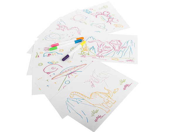 Tablette graphique stylo plume led néon