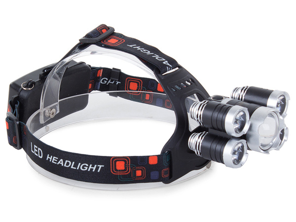 Headlamp bailong led cree xm-l t6 4x xp-e
