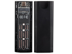 Hdd adapter box m.2 sata ngff usb 3.1 usb typ-c 2230-2280 мм