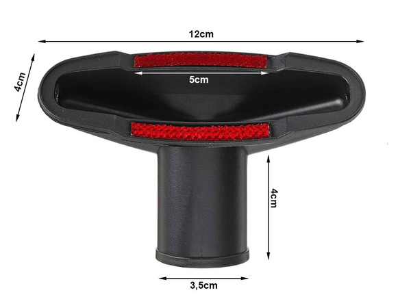 Univ porszívó fúvóka kefe szívócsésze velúrral