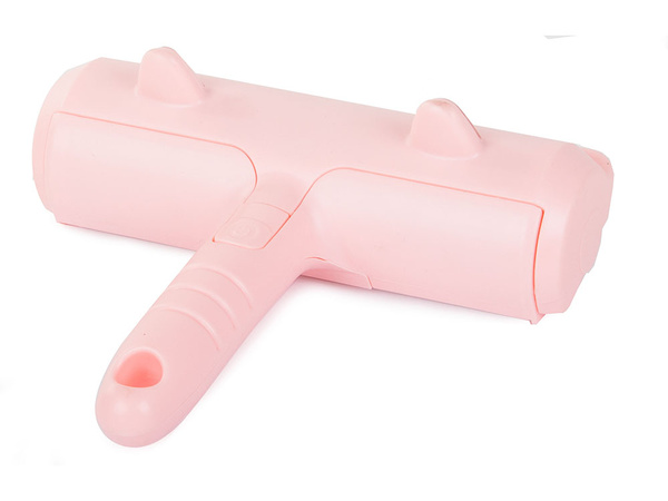 Brush roller roller for cleaning off dog hair