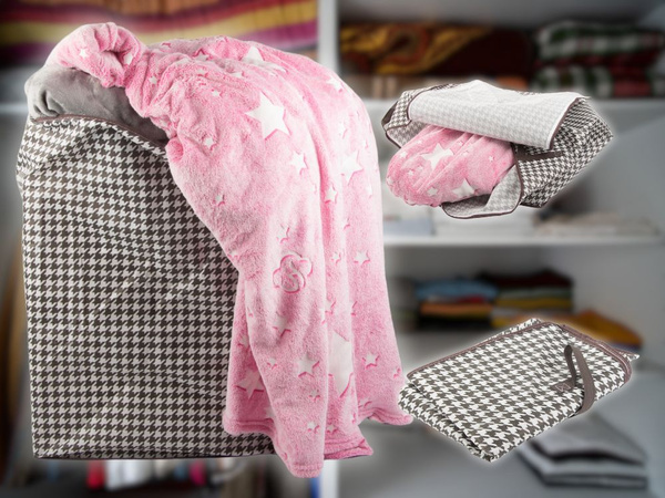 Szekrény konténer szövet szervező vászon ruhák összehajtogatás 180l