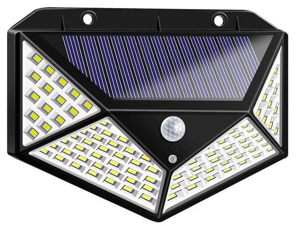 Solarlampe 100 led mit dämmerungssensor