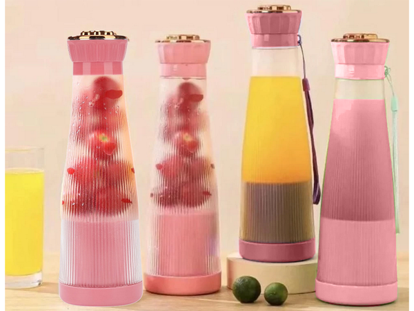 Portable USB wireless smoothie blender, cocktail mixer