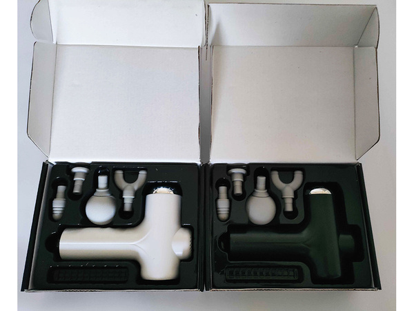 Selja massaažipüstol keha jalamassaažipüstol tugev massaažipüstol 4 otsaga