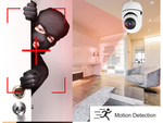 Ip camera wifi electronic nanny swivel hd audio home indoor