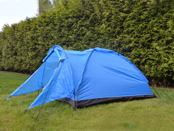 Cort de camping în aer liber plasă de țânțari 2 persoane vestibule