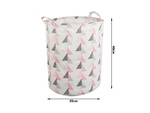 Laundry basket folding toy bin large xl