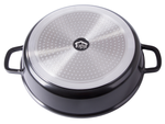 Topf kochtopf mit deckel 5,7l induktion aroma