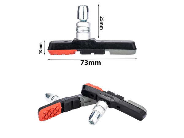 V- breake kolo blazinice set z navojem mtb trekking kolo čeljusti