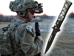 Folding steel pocket knife tactical military