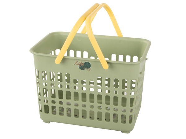 Coș de cumpărături la îndemână pentru ciuperci legume mânere pliabile pentru picnic