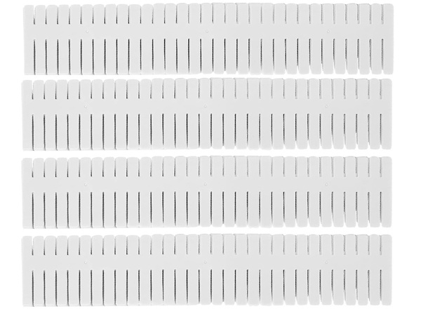 Organizador escritorio divisor cajón armario separador 4 pcs