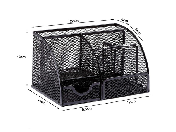 Organizér na stůl se 6 přihrádkami