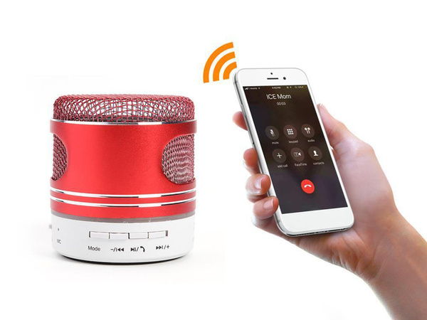 Bluetooth mini wireless mp3 radio fm usb microsd ühendusega