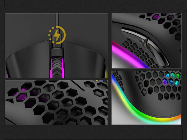 2,4 ghz wireless laptop mouse optiline sensor illumination