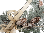 Weihnachtsdekoration girlande wanddekoration türdekoration weihnachtsdekorationen